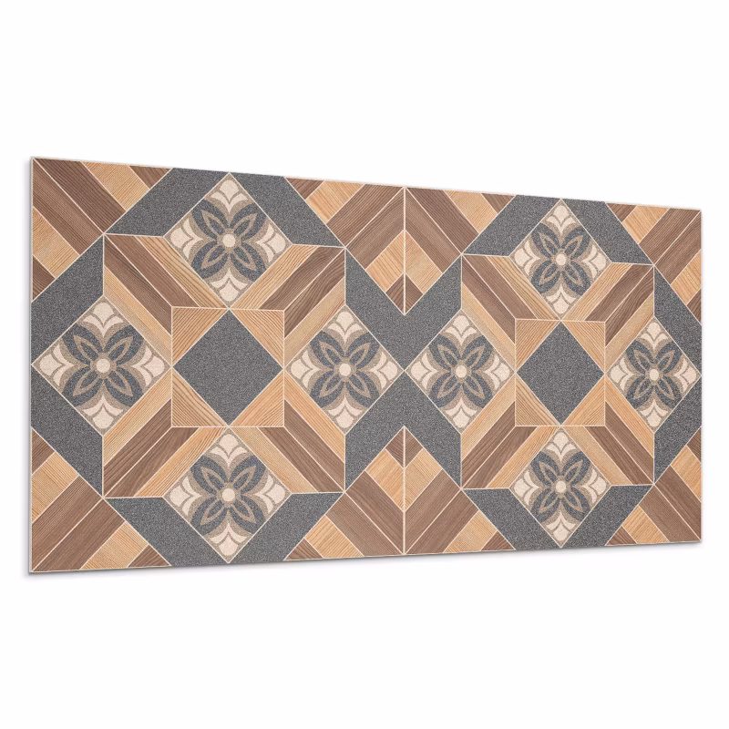 Kafelki samoprzylepne Wallfluent 60×30 cm Florystyczny design w subtelnych odcieniach 6 szt.