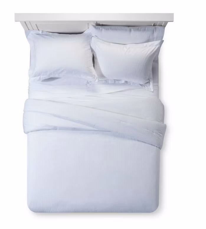 Komplet pościeli z mikrofibry KAM-POL bawełna 100% na zamek pasek 4mm 220×240+2x50x70 2 szt.