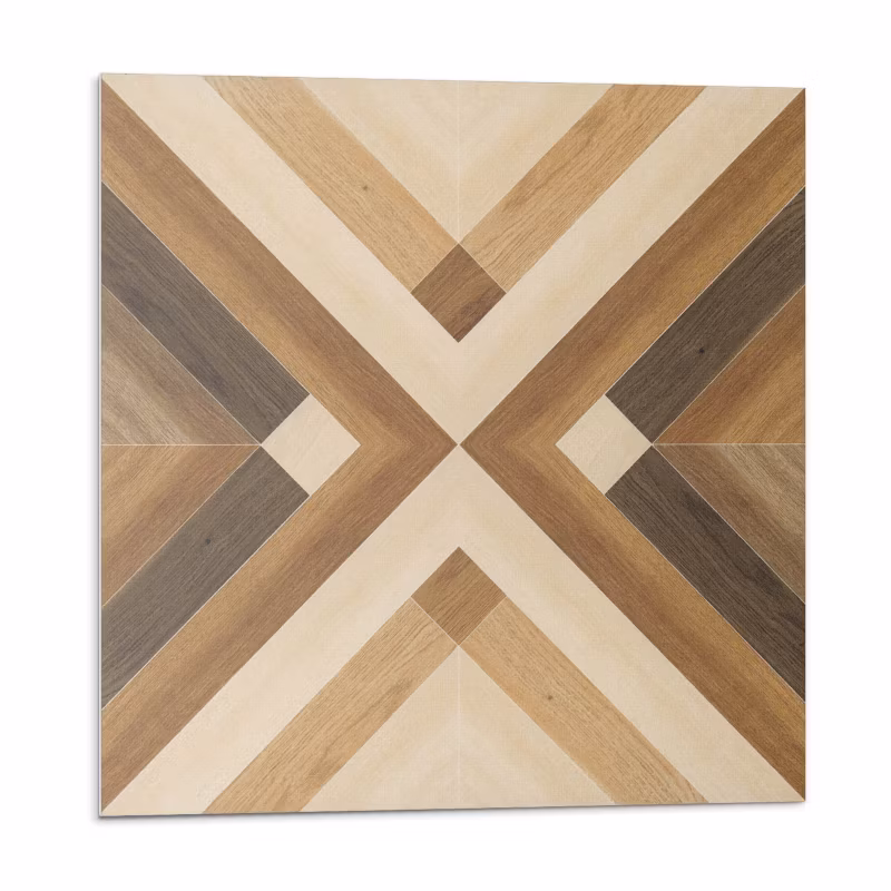 Kafelki samoprzylepne Wallfluent 30×30 cm Geometria w kratkę 9 szt.