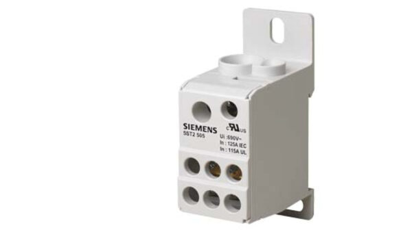 Blok rozdzielczy 125A 1P 690V 1×10-35mm2 1×6-16mm2 6×2,5-16mm2 DIN 5ST2505