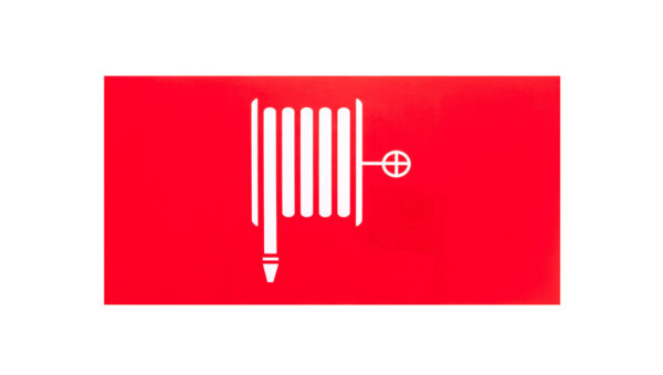 Piktogram PD61 150×300 hydrant logo awex (ISO7010)
