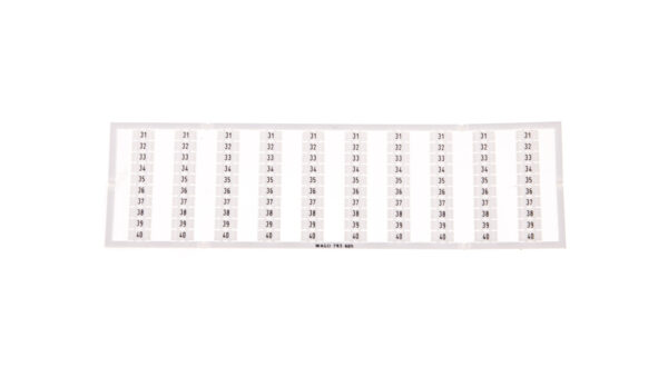Oznaczniki WMB 10x 31-40 793-605 /5szt./