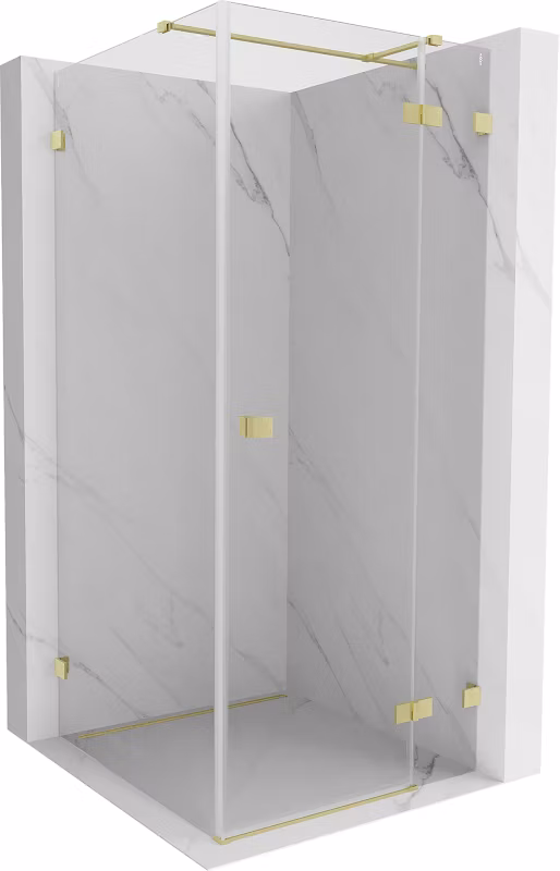Kabina prysznicowa Mexen Lunar T złota 120×120 cm 834T-120-120-55-00-P 1 szt.