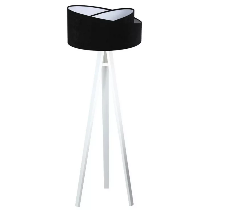 Lampa Bps Koncept stojąca GEMSTONE czarna/biała 1 szt
