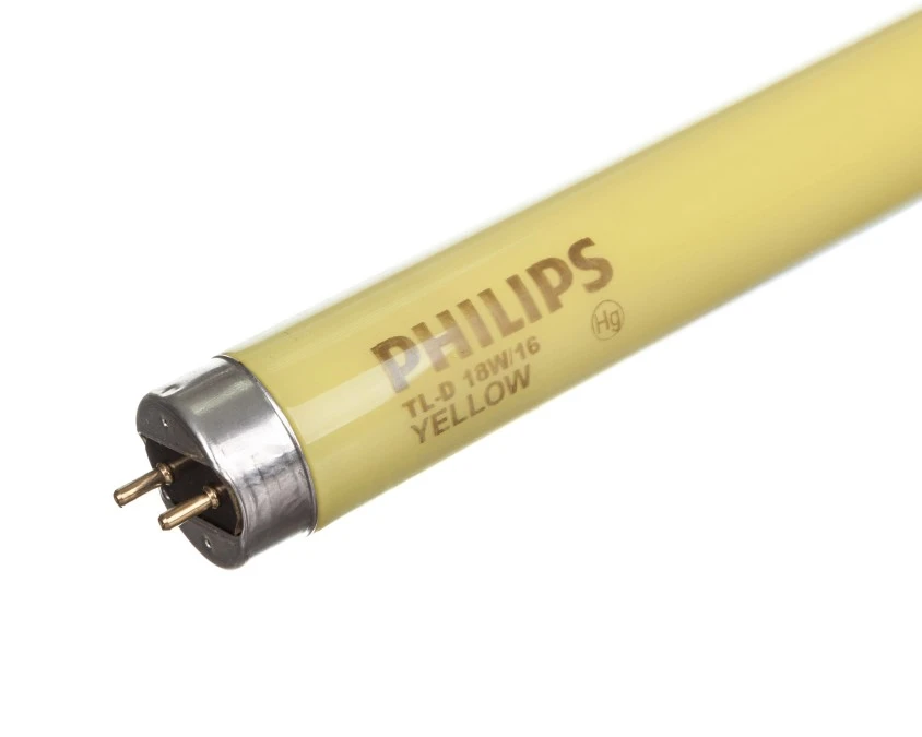 Świetlówka liniowa TL‑D Colored 18W Yellow 1SL/25