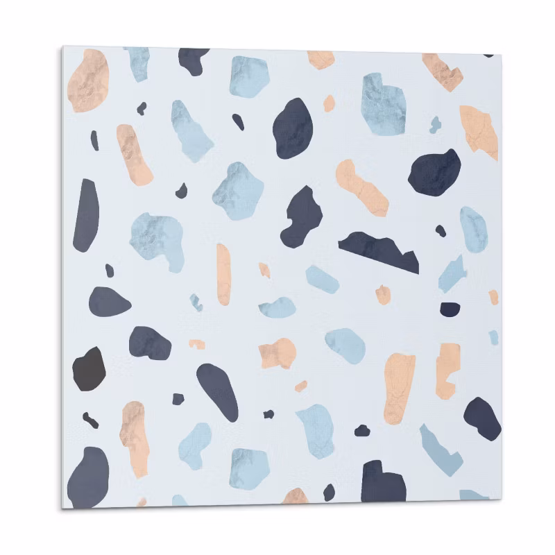Kafelki samoprzylepne Wallfluent 50×50 cm Wzór kamieni w stylu abstrakcyjnym 4 szt.