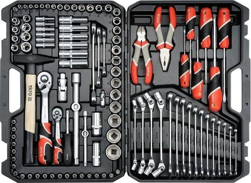 Yato YT-38891 Zestaw narzędziowy 1/4″, 1/2″, 109 CZ, XXL