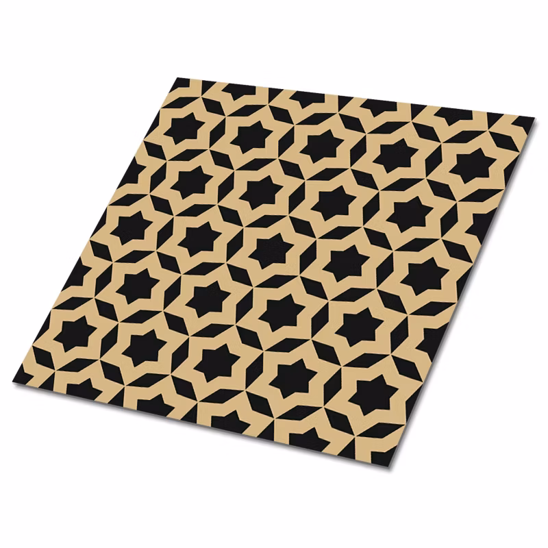 Kafelki samoprzylepne Tulup 30×30 cm Gwiazdy geometryczne 9 szt. III