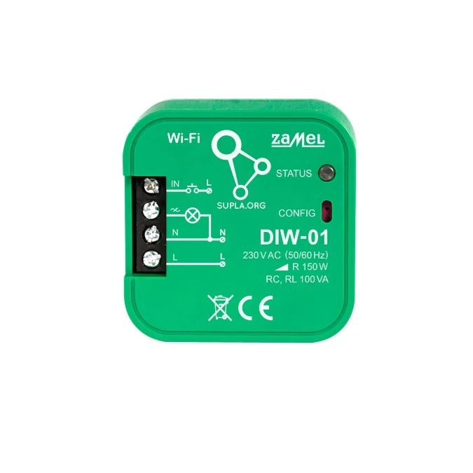 SUPLA Ściemniacz oświetlenia WI‑FI DIW‑01 SPL10000012