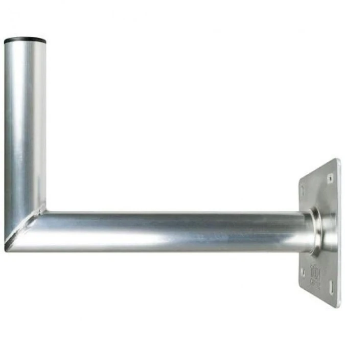Uchwyt ścienny kątowy aluminiowy USL‑48/450AL CORAB 45 cm