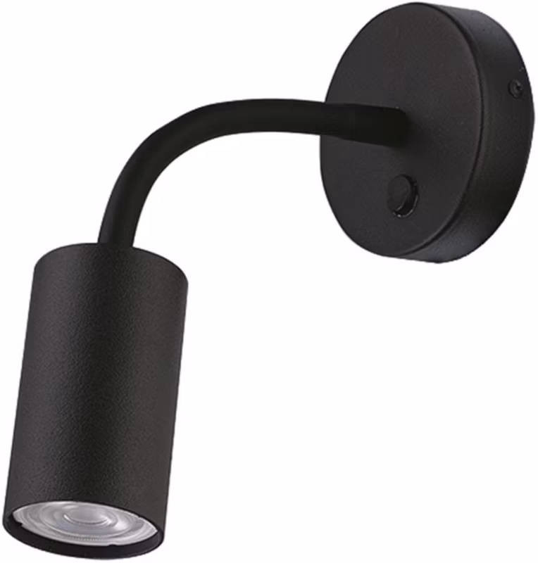 Kinkiet ścienny Nowodvorski Lighting Eye Flex czarny 1 x GU10 x 10W IP20 wym: 20 x 10 x 20 cm – 1 szt.
