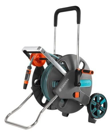 Zestaw wózek na wąż AquaRoll L Easy + wąż 50 m Gardena 18522-20
