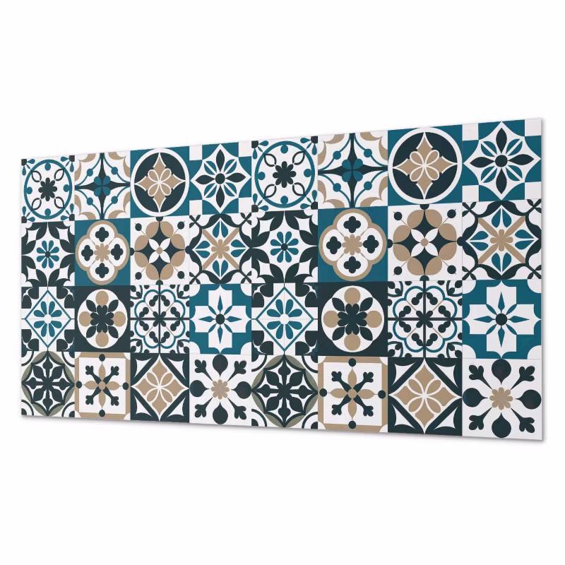 Komplet Kafelków PCV ArtPrintCave 60×30 cm Wzory kafelkowe w układzie 6 szt.